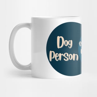 Venn Diagram: Dog Person vs. Cat Person = Superior Person Mug